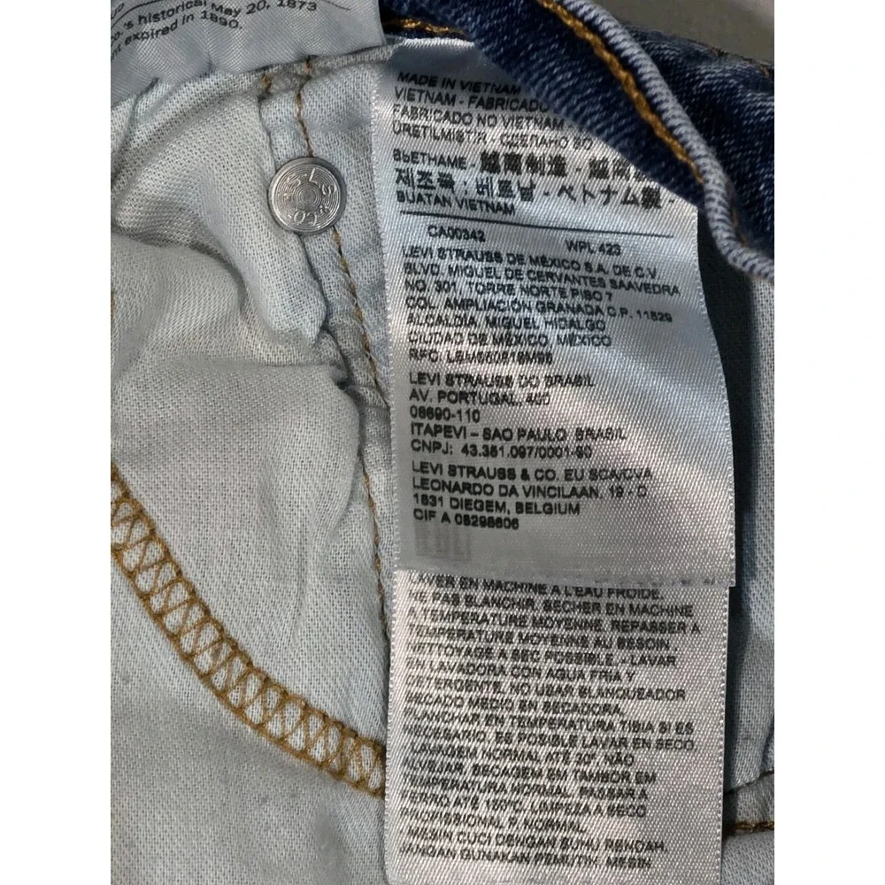 Levi's 505 Regular‎ Fit Jeans Men's W32 L30 Medium Wash Denim